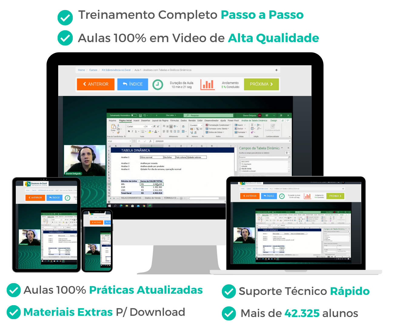 Mockup Cursos Doutores Do Excel