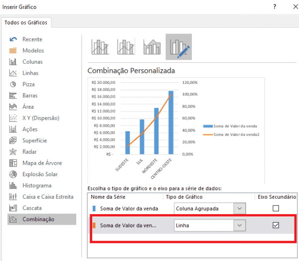 Crie Um Gráfico De Pareto Com Tabela Dinâmica Doutores Do Excel